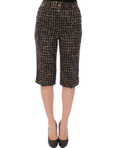 Dolce & Gabbana Multicolor Wool Shorts Pants -   -  Dolce & Gabbana.